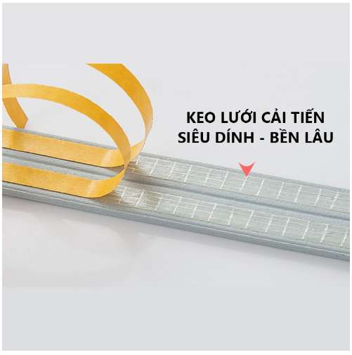 Gioăng, ron chữ D 3m dán khung cửa ngăn bụi, chống gió lùa, chống ồn, côn trùng dễ sử dụng GD733-RonDoi