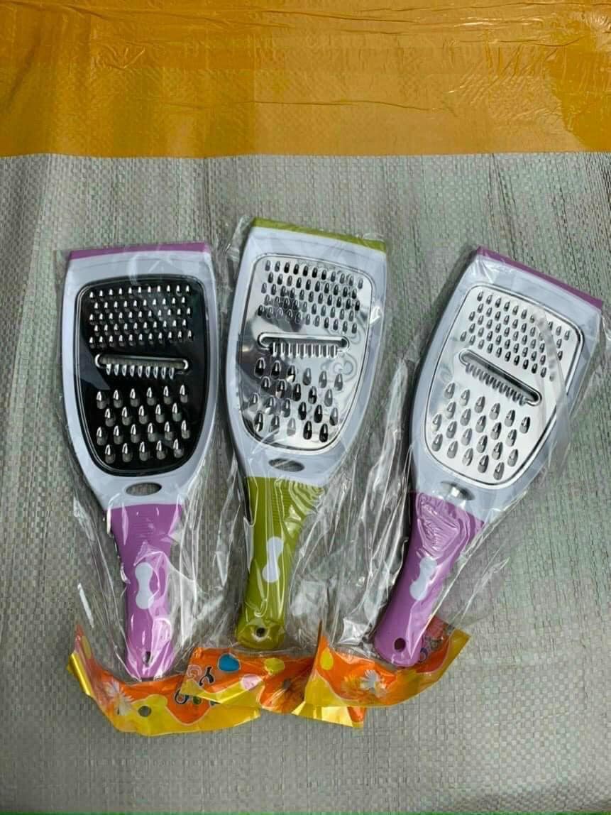 Nạo Rau Củ INOX Cao Cấp Đa Năng 4 in 1 - Nạo củ quả và bào sợi - Có tay cầm