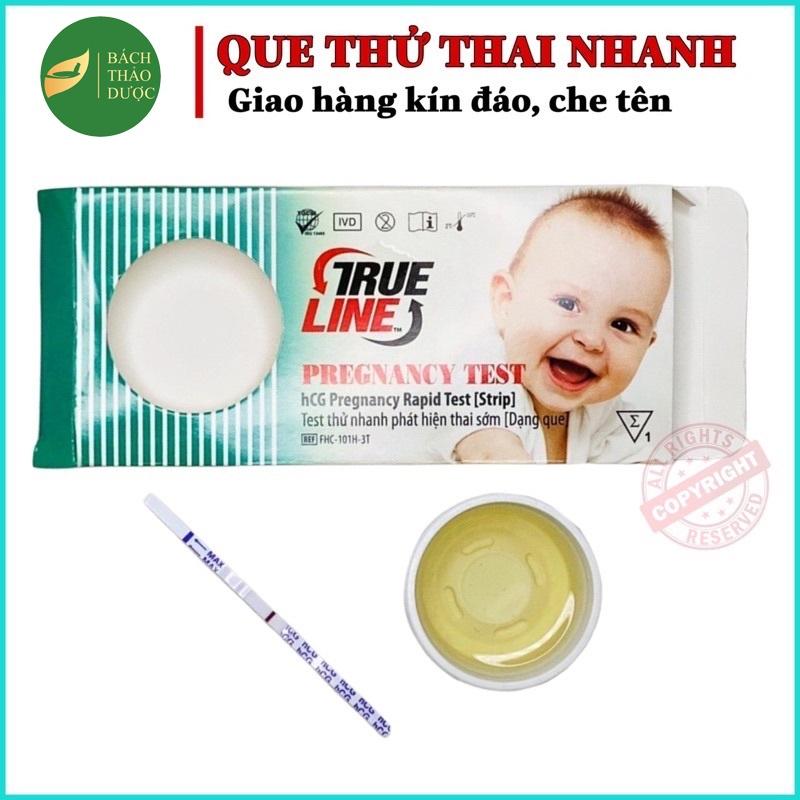 Que thử thai 99,99% chính xác TRUELINE cao cấp của Medicon tặng gói tư vấn sinh sản 3 tháng