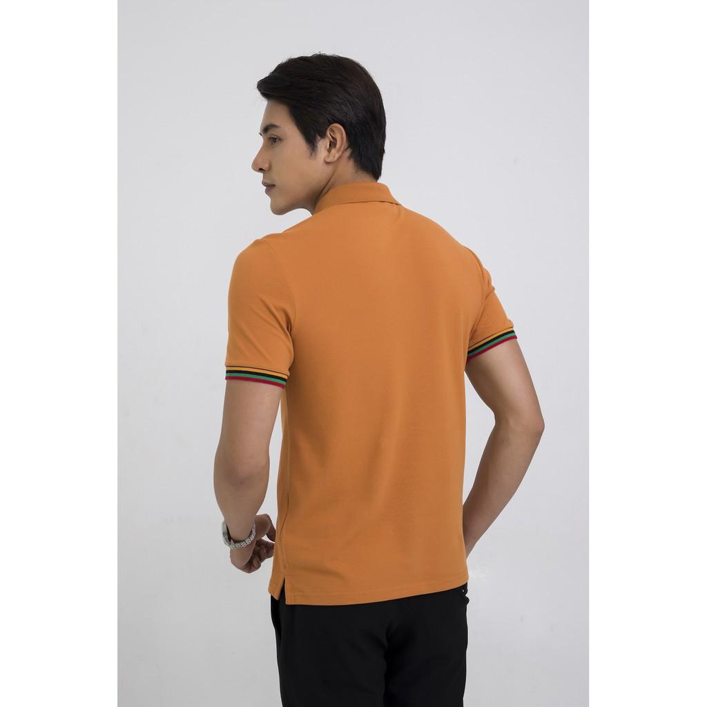 Áo thun polo nam cao cấp logo tròn chất cotton mềm mịn thấm hút mồ hôi chính hãng DARNELL DN04