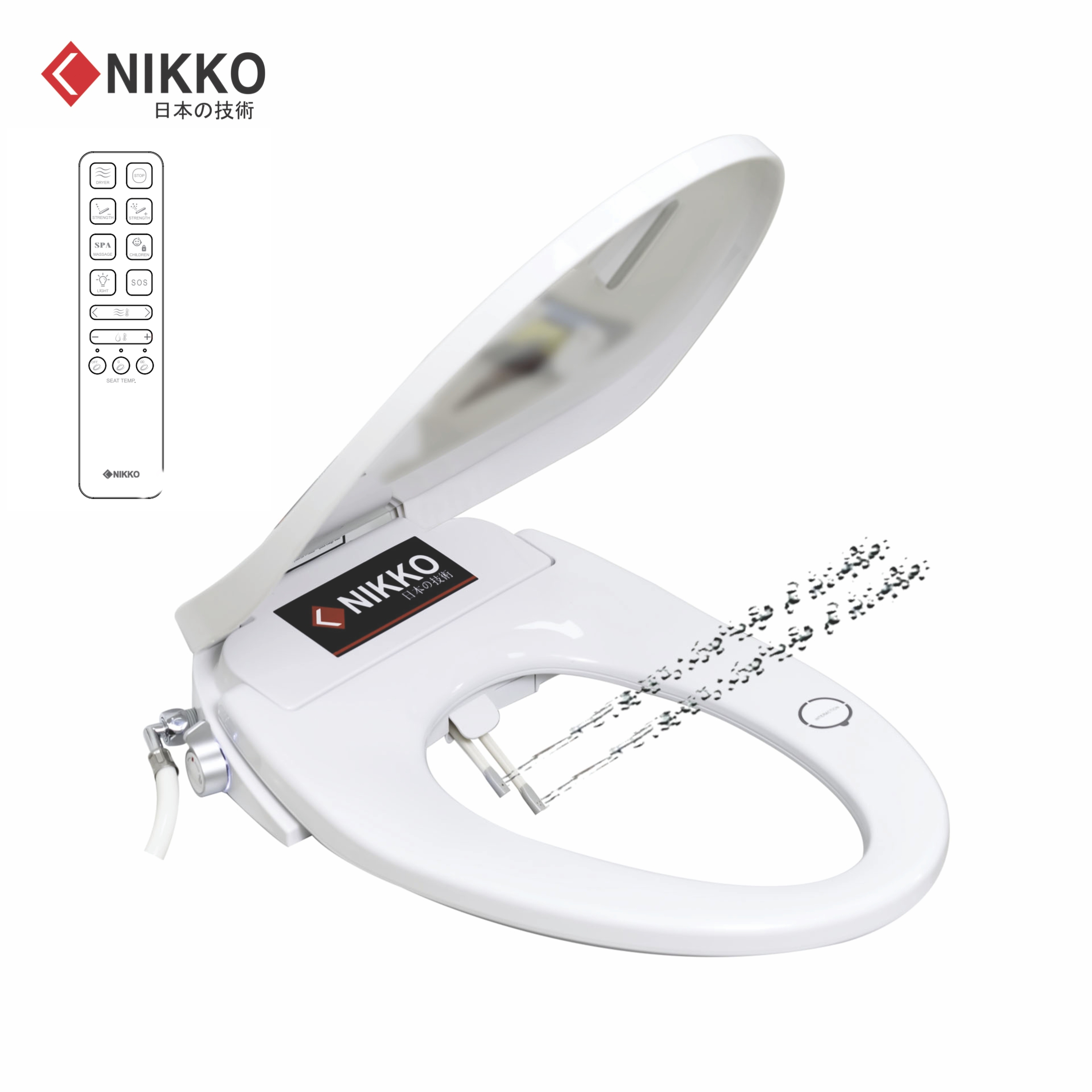 Nắp rửa bồn cầu thông minh Nikko P69062
