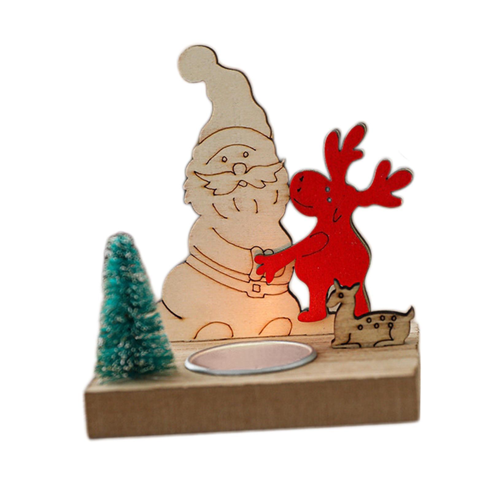 Tea Light Holder Candlestick Centerpiece for Festival Living Room Decoration