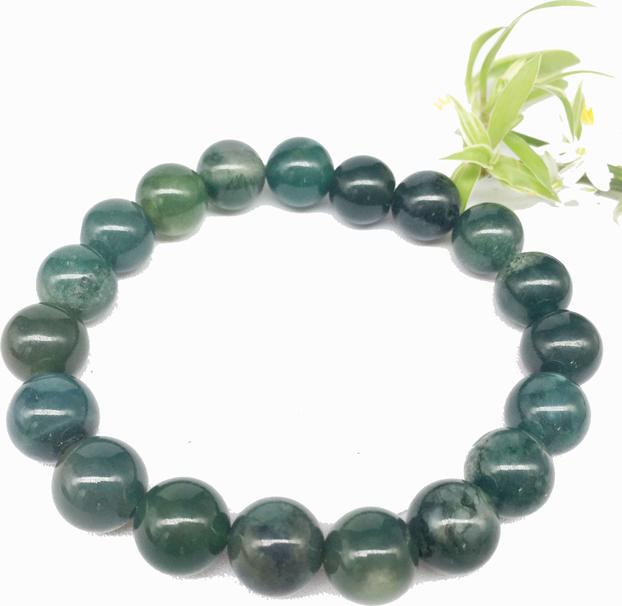 Vòng Tay Nữ Ngọc Thủy Tảo - Xanh Lá