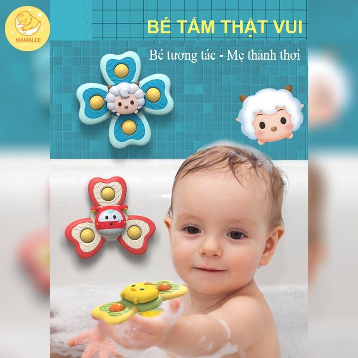 Chong Chóng Dính Tường Kích Thích Giác Quan Cho Bé - Spinner Hình Con Vật Siêu Đáng Yêu