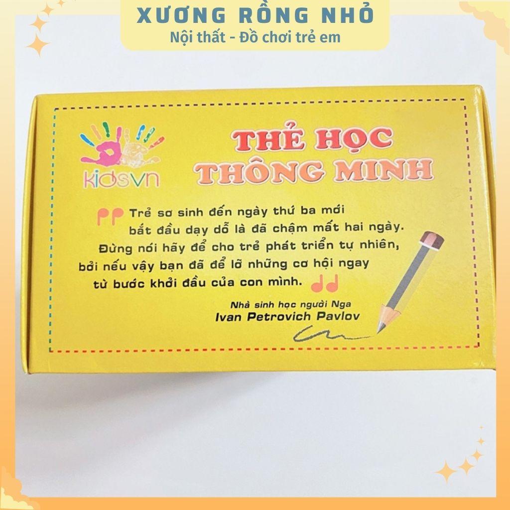 Bộ thẻ học thông minh 16 chủ đề 416 thẻ, thẻ flashcard song ngữ cho bé, thẻ hình con vật, chữ cái