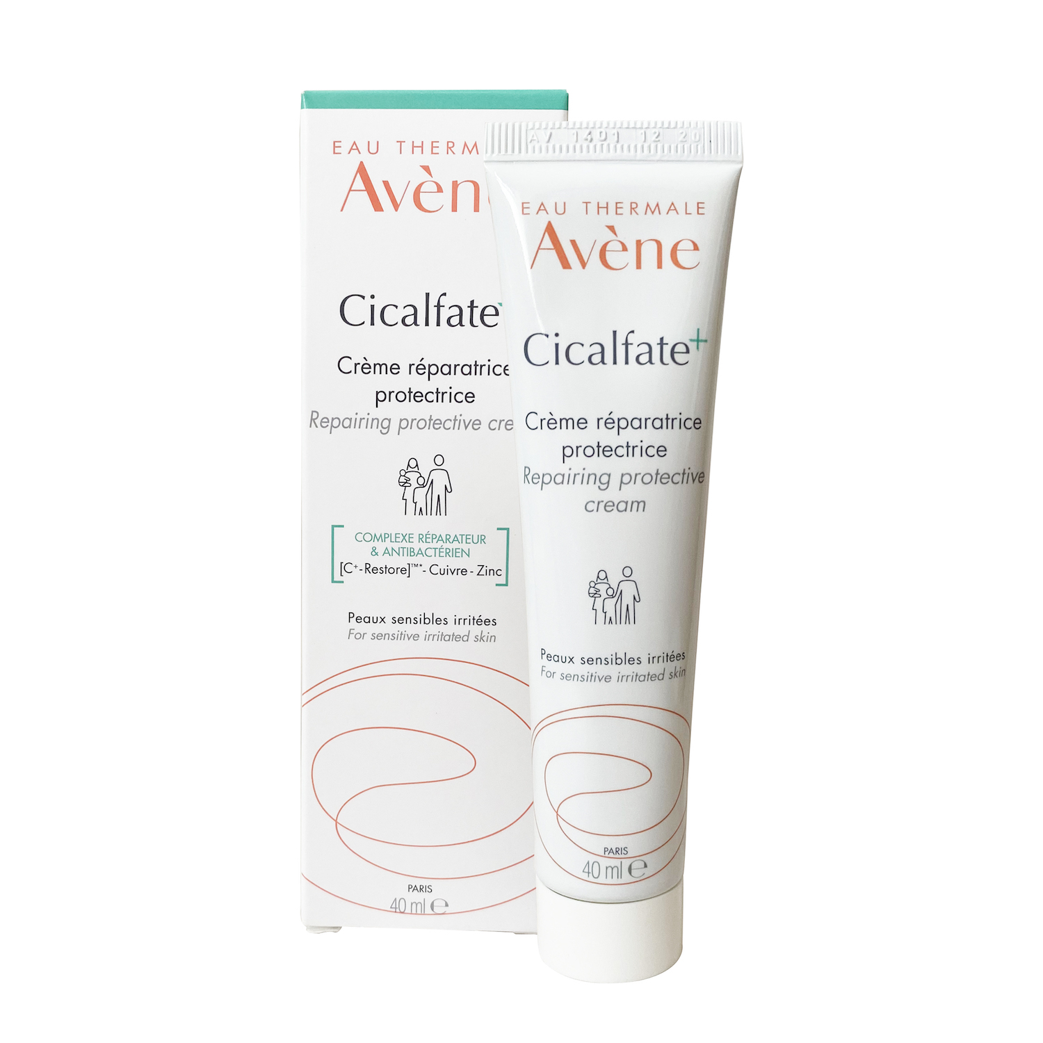 Kem Phục Hồi Da Làm Lành Da, Chống Nhiễm Khuẩn Cicalfate Cream 40ml Avene
