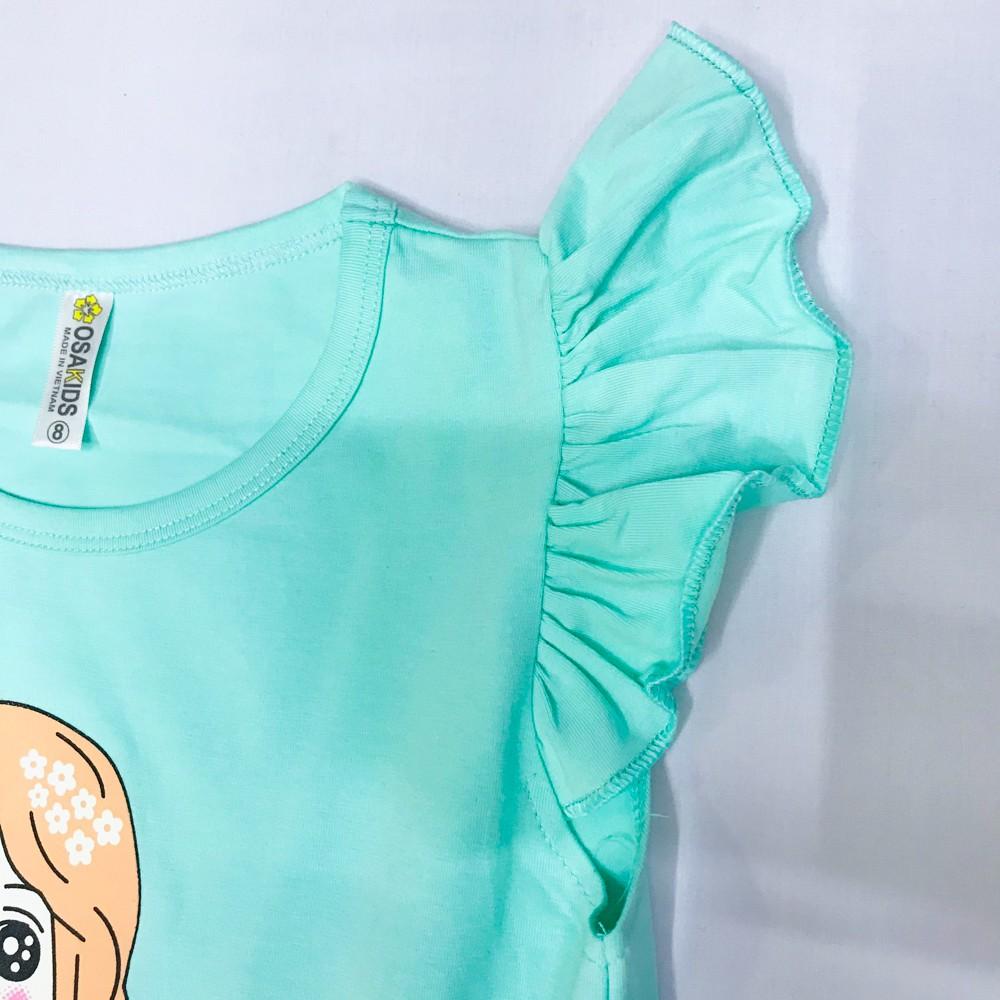 Đầm thun bé gái