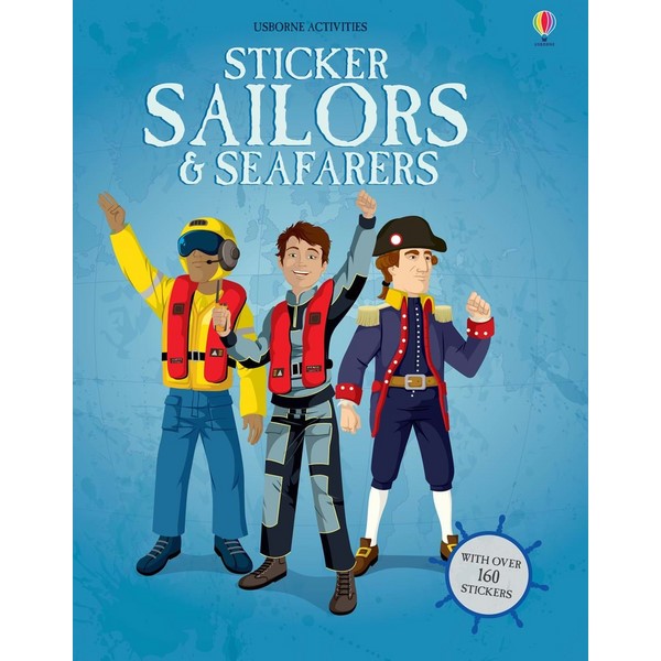 Sách tiếng Anh - Usborne Sticker Sailors &amp; Seafarers