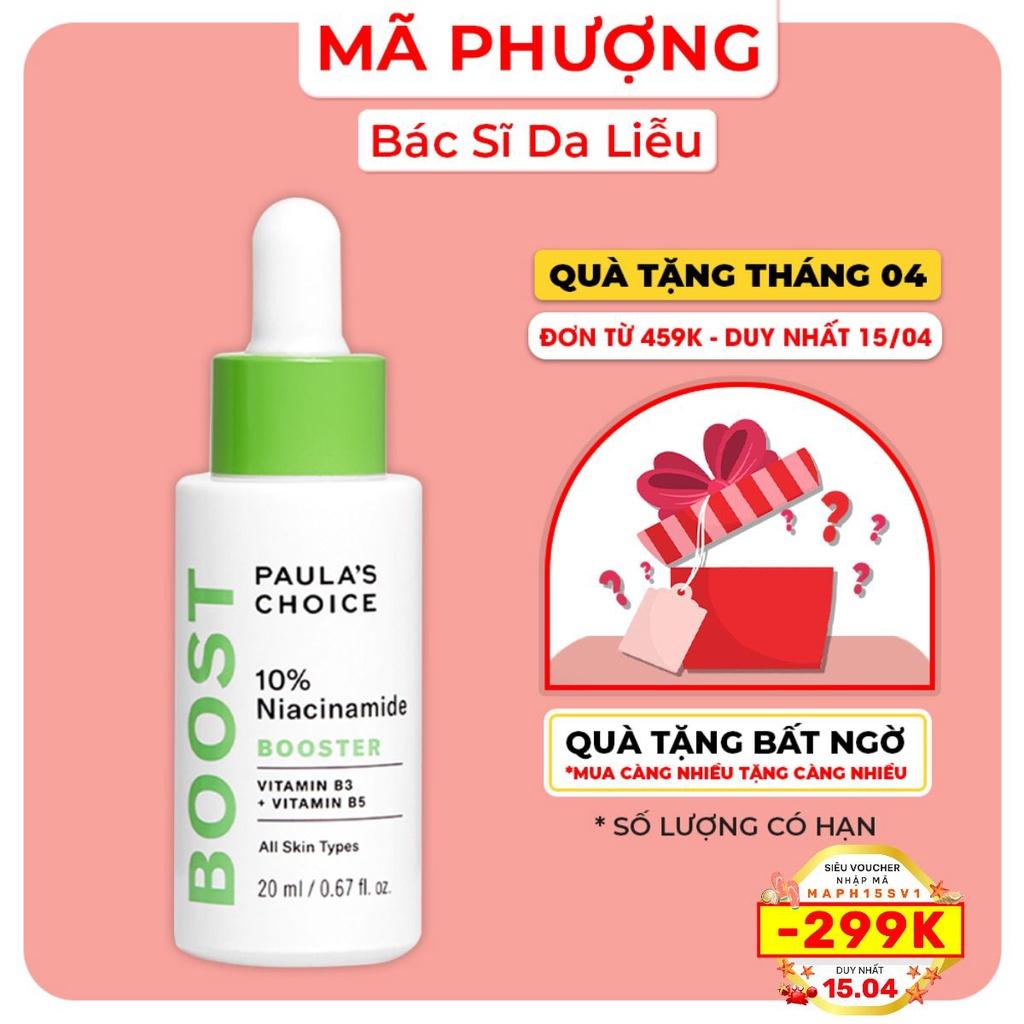 SERUM THU NHỎ LỖ CHÂN LÔNG 10% NIACINAMIDE PAULA'S choice 20ml