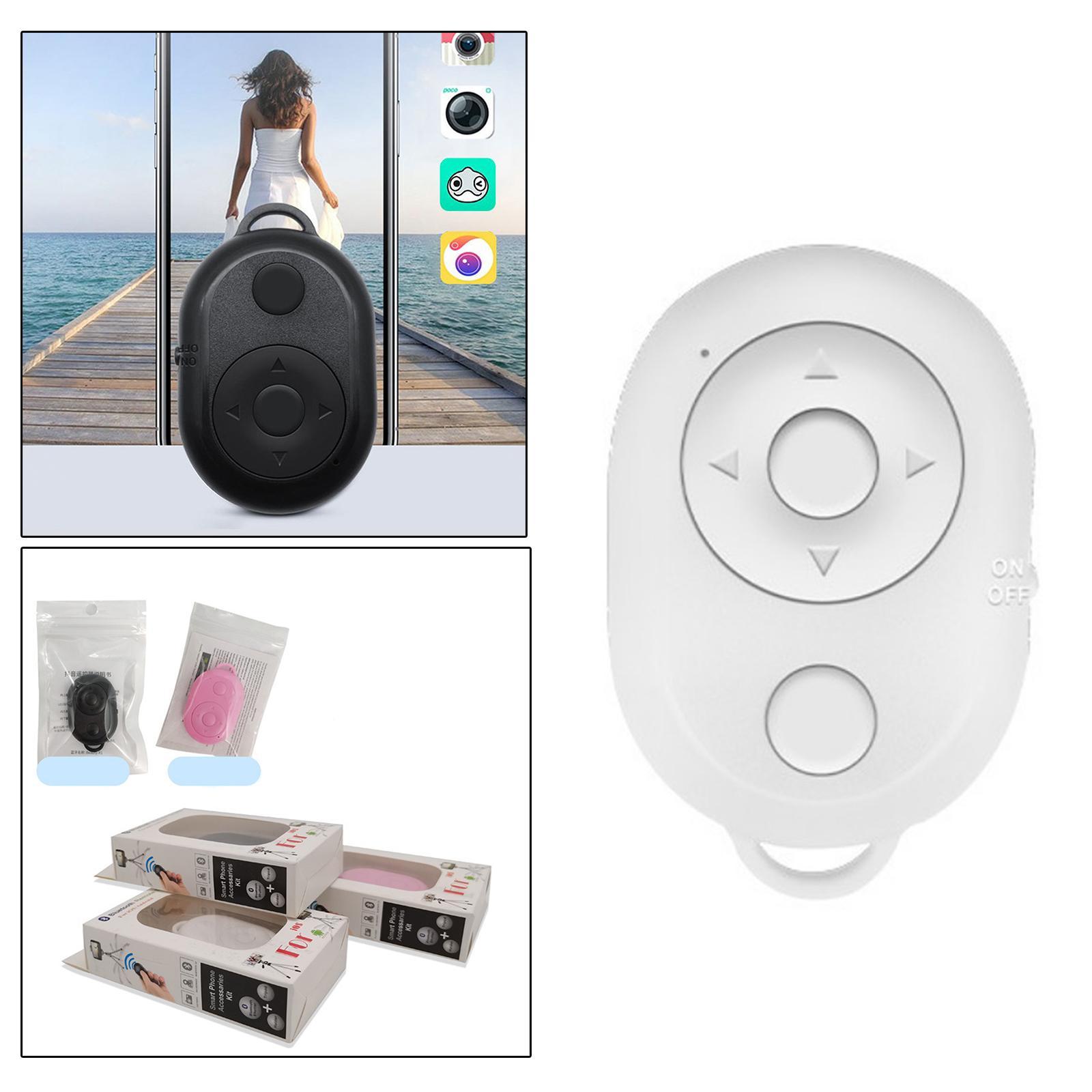 Bluetooth Camera Shutter Remote Wireless Selfie Button Clicker Easy Carry