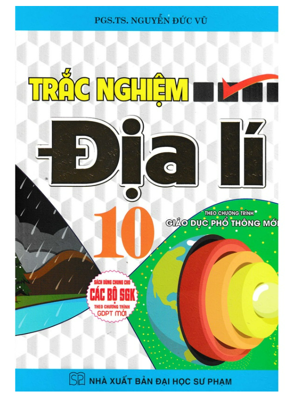 Sách - Trắc Nghiệm Địa Lí Lớp 10