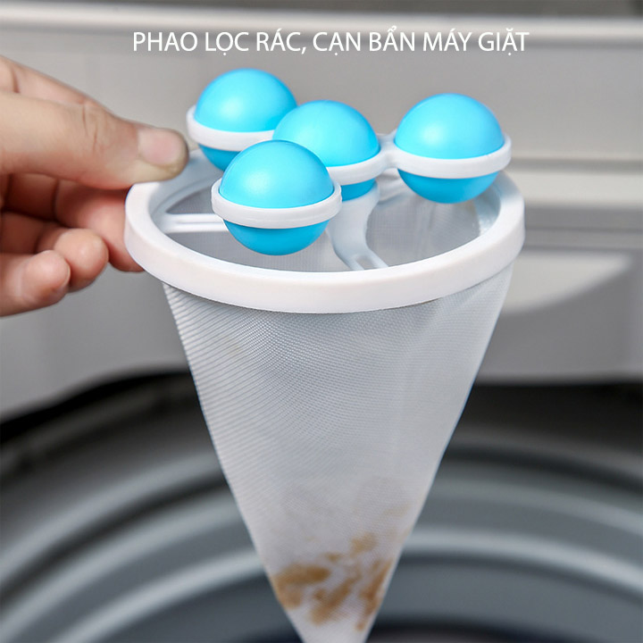 Phao lọc cặn, rác máy giặt thế hệ mới