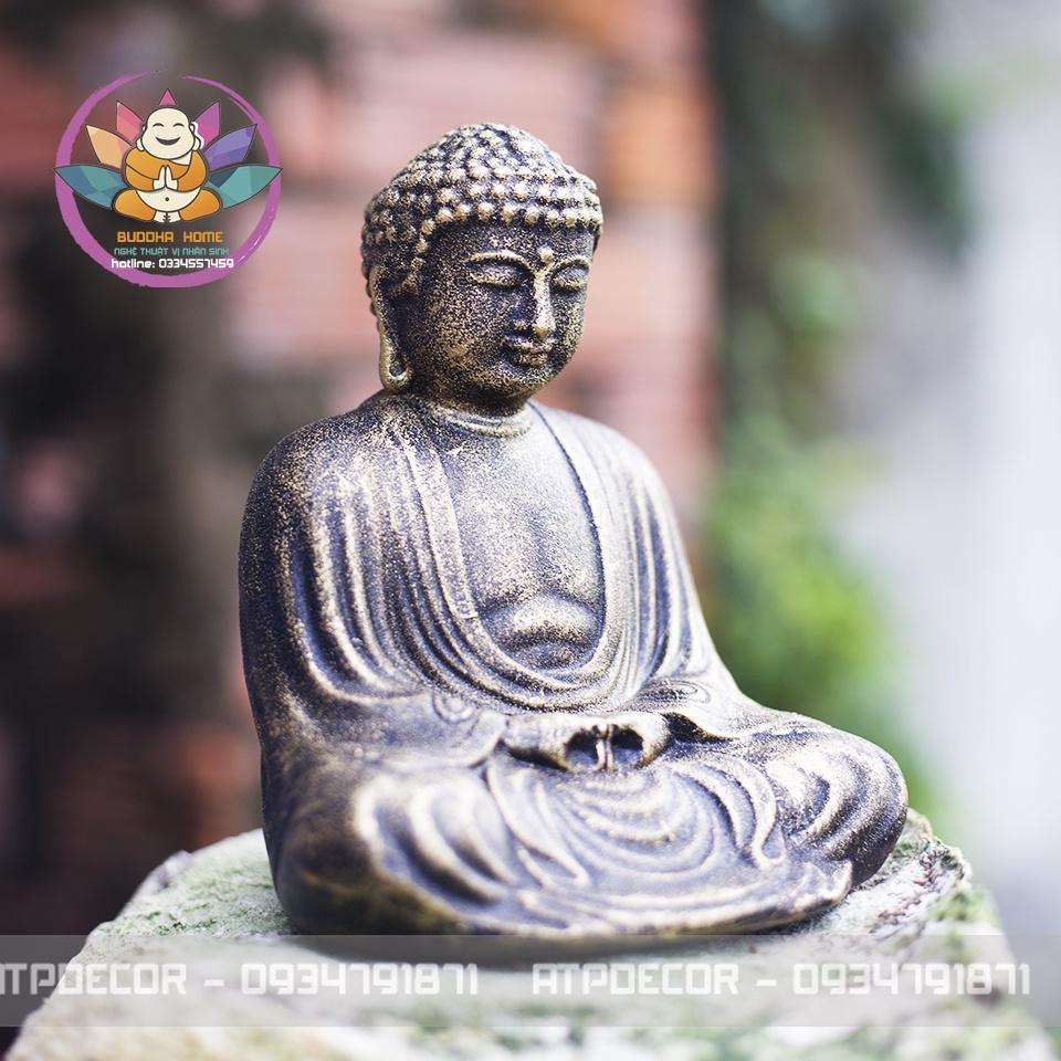 Tượng PHẬT thiền phong cách Zen Art phong thủy, trang trí hồ cá, hồ thủy sinh