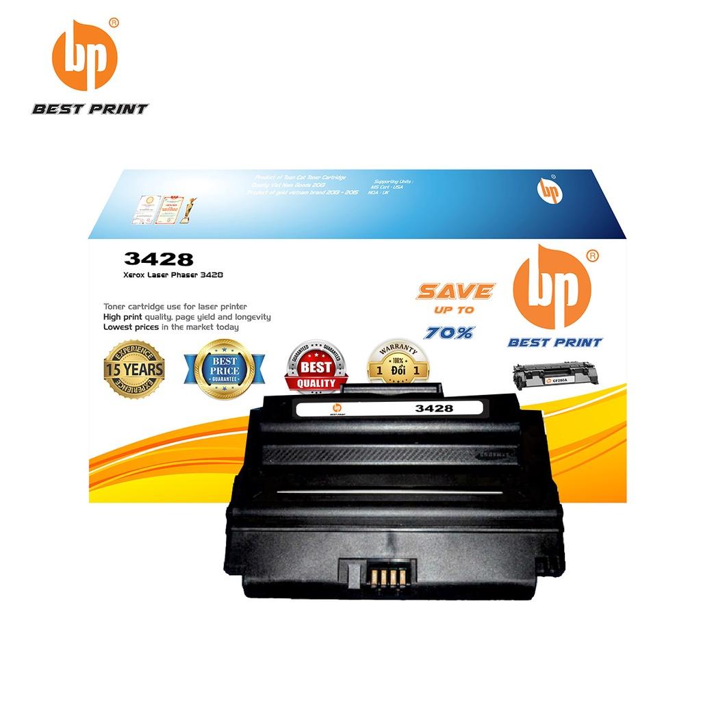 Hộp mực in BEST PRINT 3428 dùng cho máy in Xerox Laser Phaser 3428 - HÀNG CHÍNH HÃNG