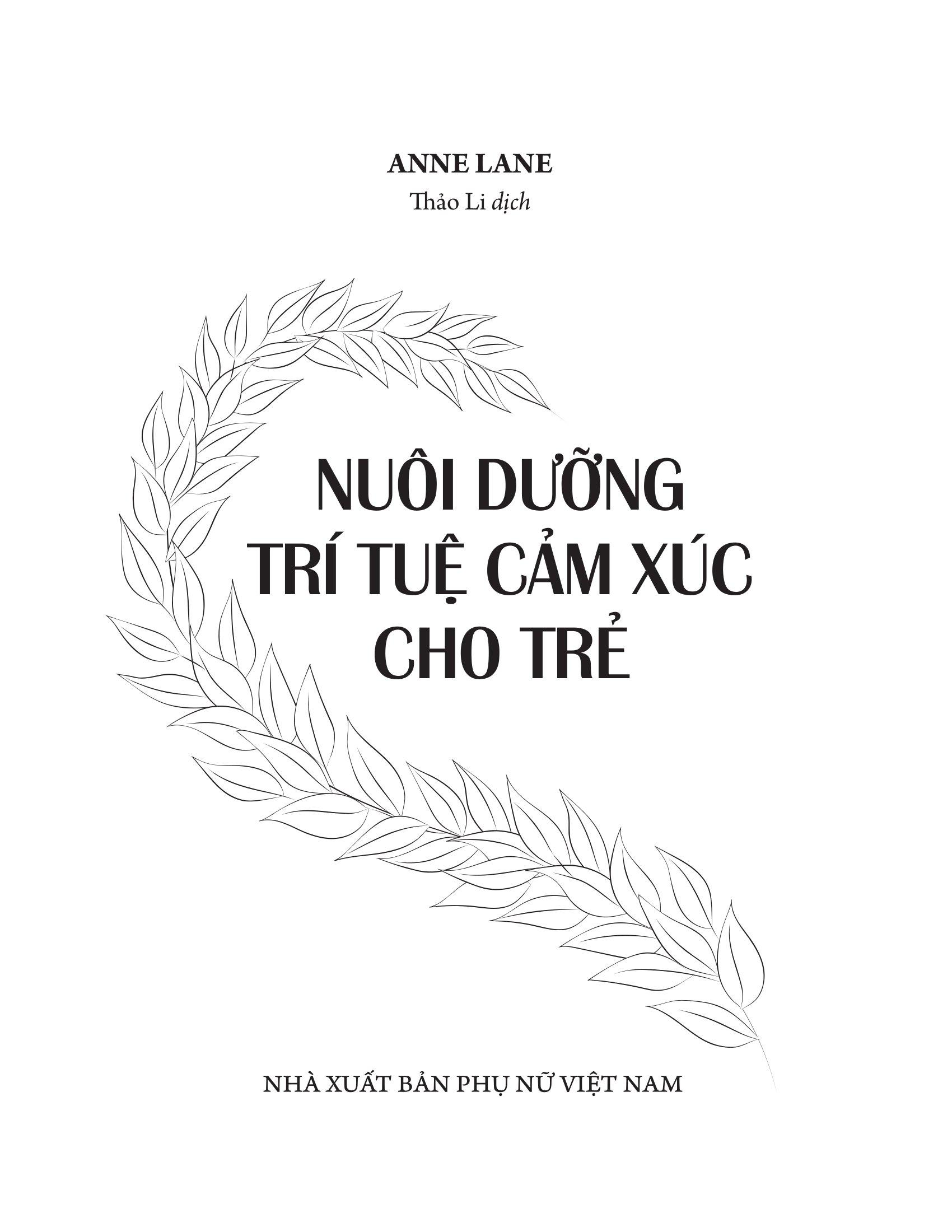 Nuôi Dưỡng Trí Tuệ Cảm Xúc Cho Trẻ