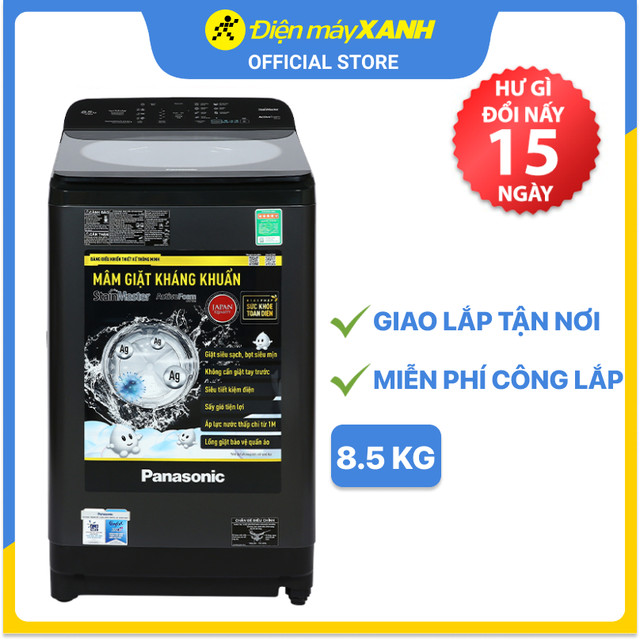 Máy giặt Panasonic 8.5 Kg NA-F85A9BRV - Hàng chính hãng - Giao hàng toàn quốc