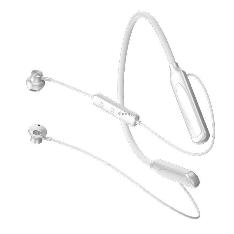 Khuyến mại Mới Tai Nghe Thể Thao Không Dây Loại Bỏ Tiếng Ồn 5.0 Chống Nước Treo Cổ Chạy Trò Chơi Âm Thanh Nổi Tai Nghe Bluetooth