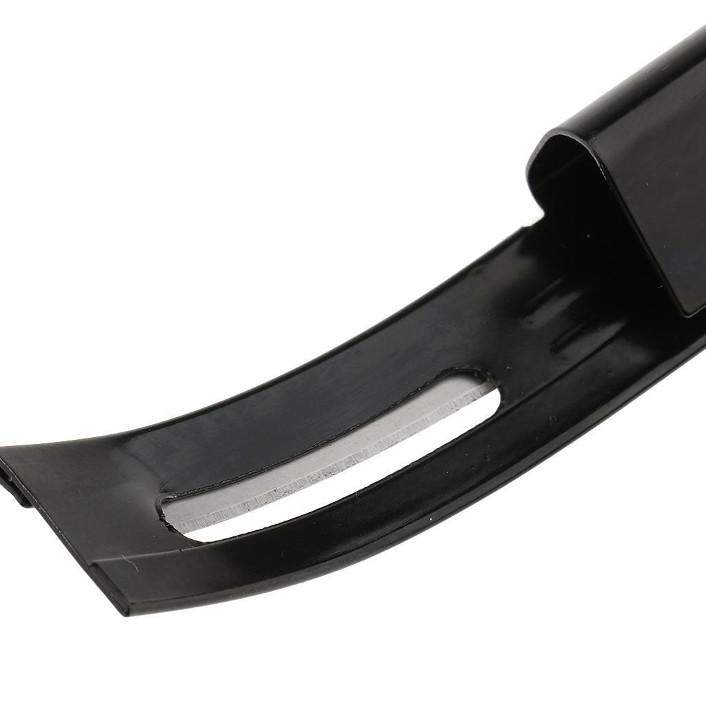 Black Leather Safety Beveler Skiver for Thinning Cutter Cutting Tool Leathercraft Hand Tool