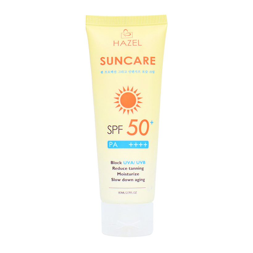 KEM CHỐNG NẮNG SUNCARE HAZEL - CHỐNG NẮNG VƯỢT TRỘI DƯỠNG ẨM CHUYÊN SÂU