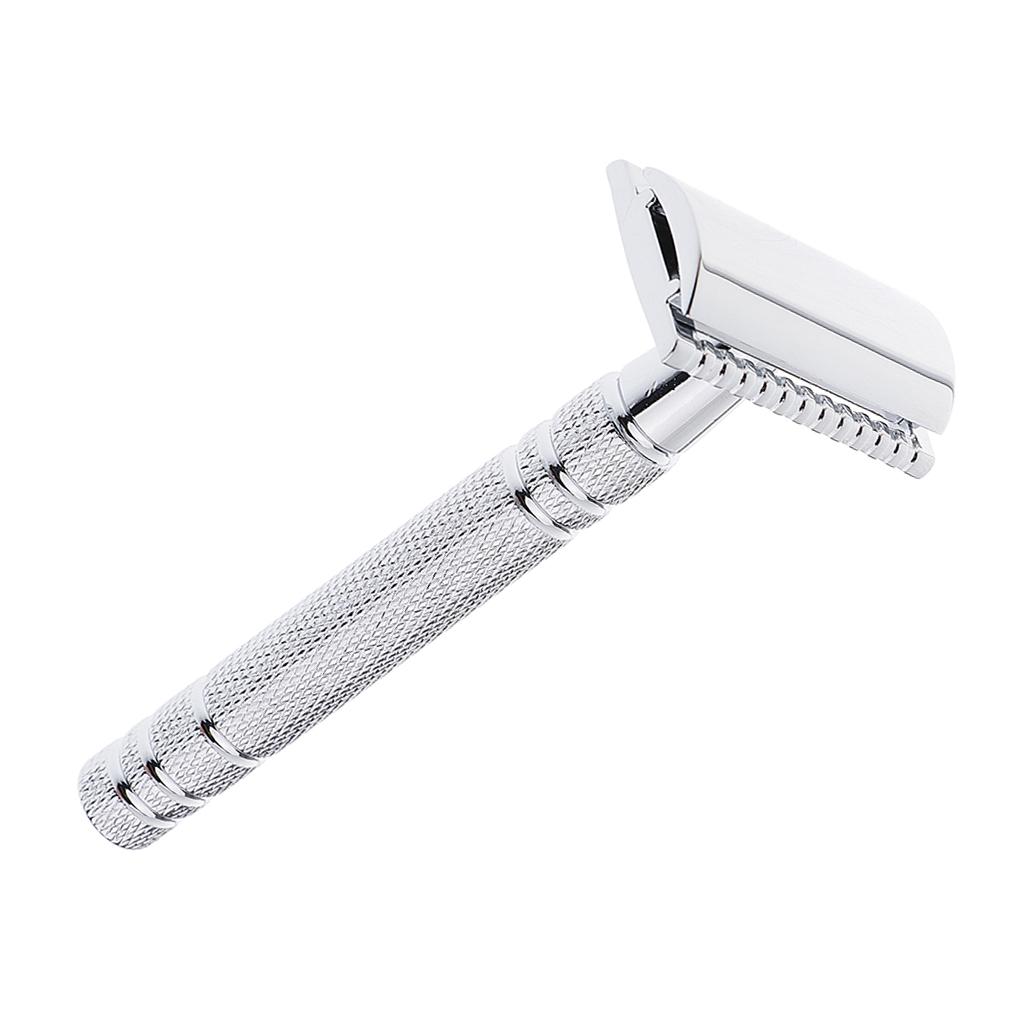 Men's Double Edge Safety Alloy Classic Manual Shaving