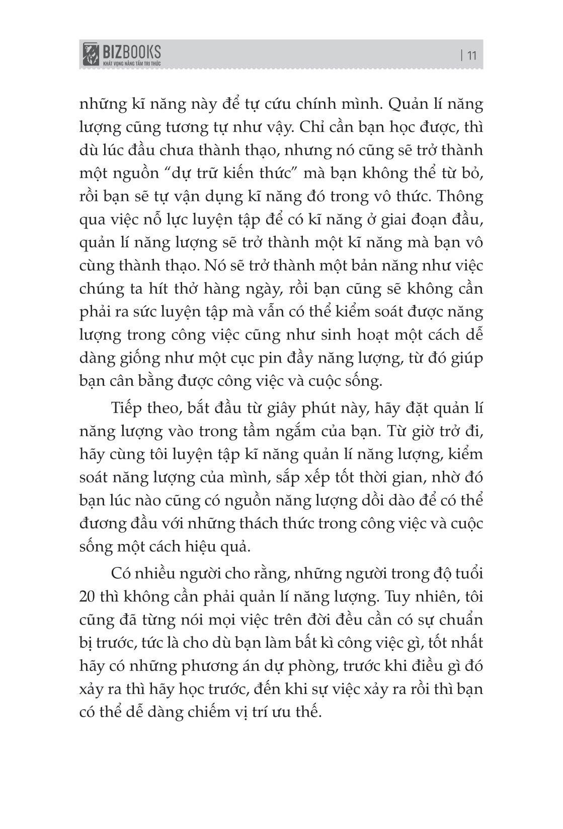Sạc Năng Lượng - Giải Pháp Cân Bằng Thời Gian Để Làm Tới Nơi, Chơi Tới Bến