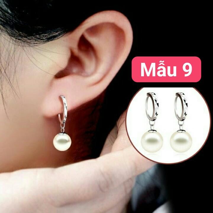 Bông tai thời trang Bông tai nữ dáng dài Trang sức Bé Heo