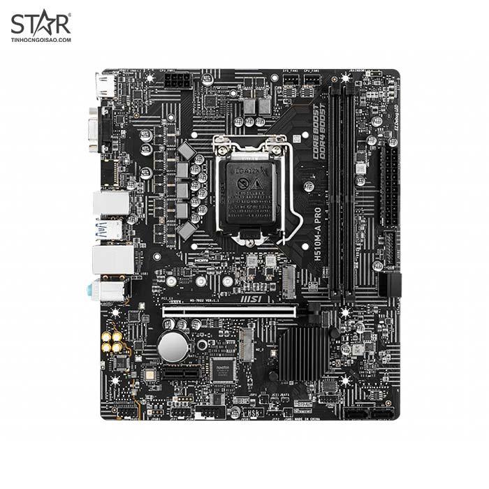 Mạch chính vi tính Mainboard MSI H510M-A Pro