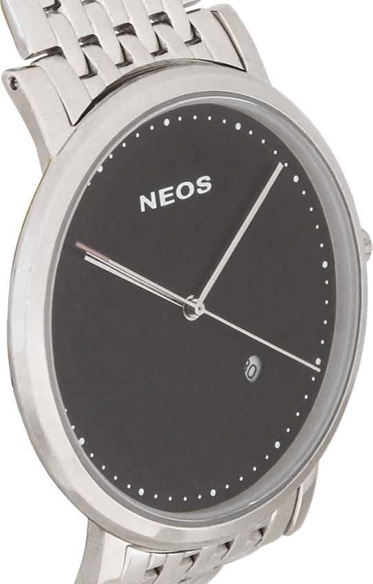 Đồng Neos N-30888G nam dây thép bạc