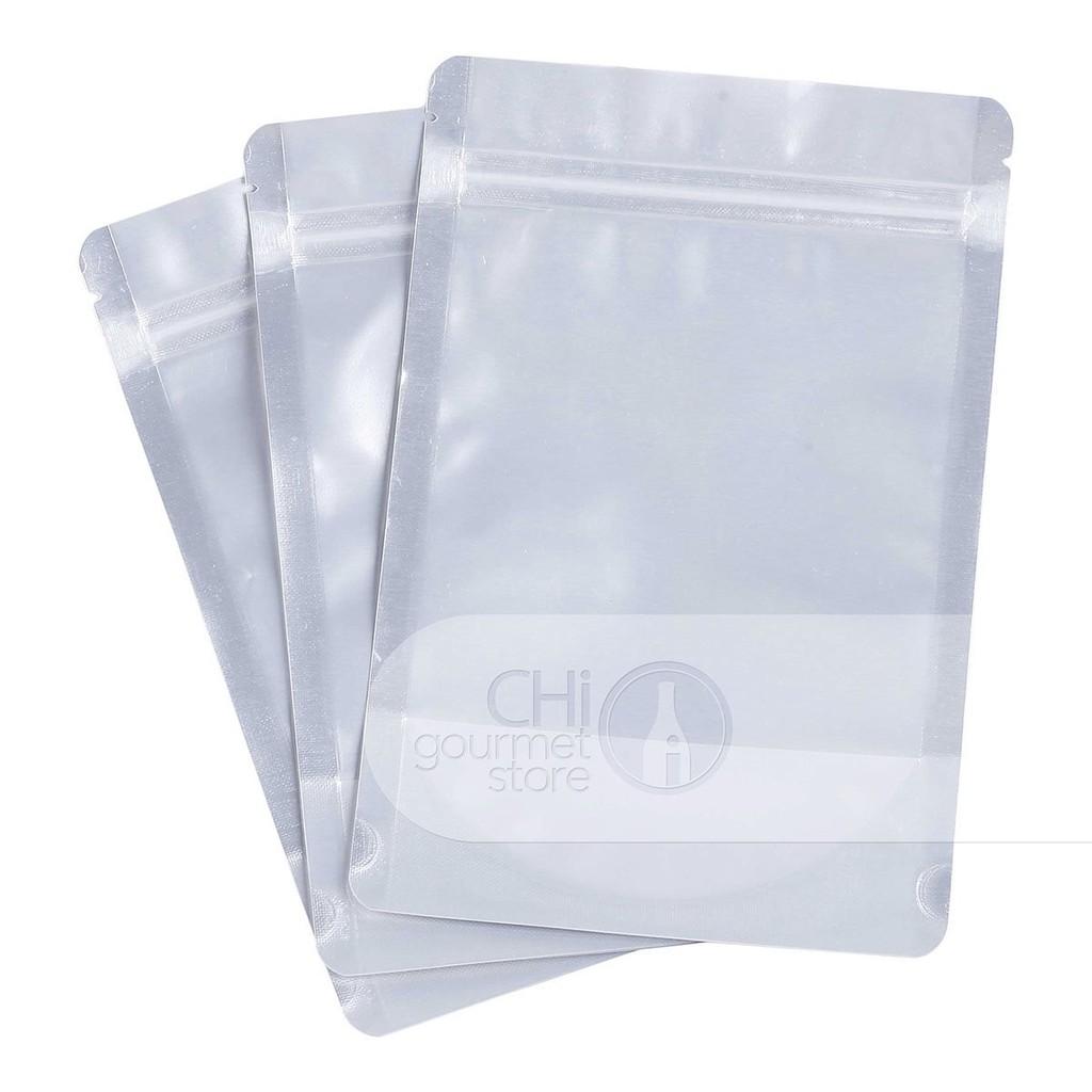 1 Kg túi zip bạc nhiều size lựa chọn