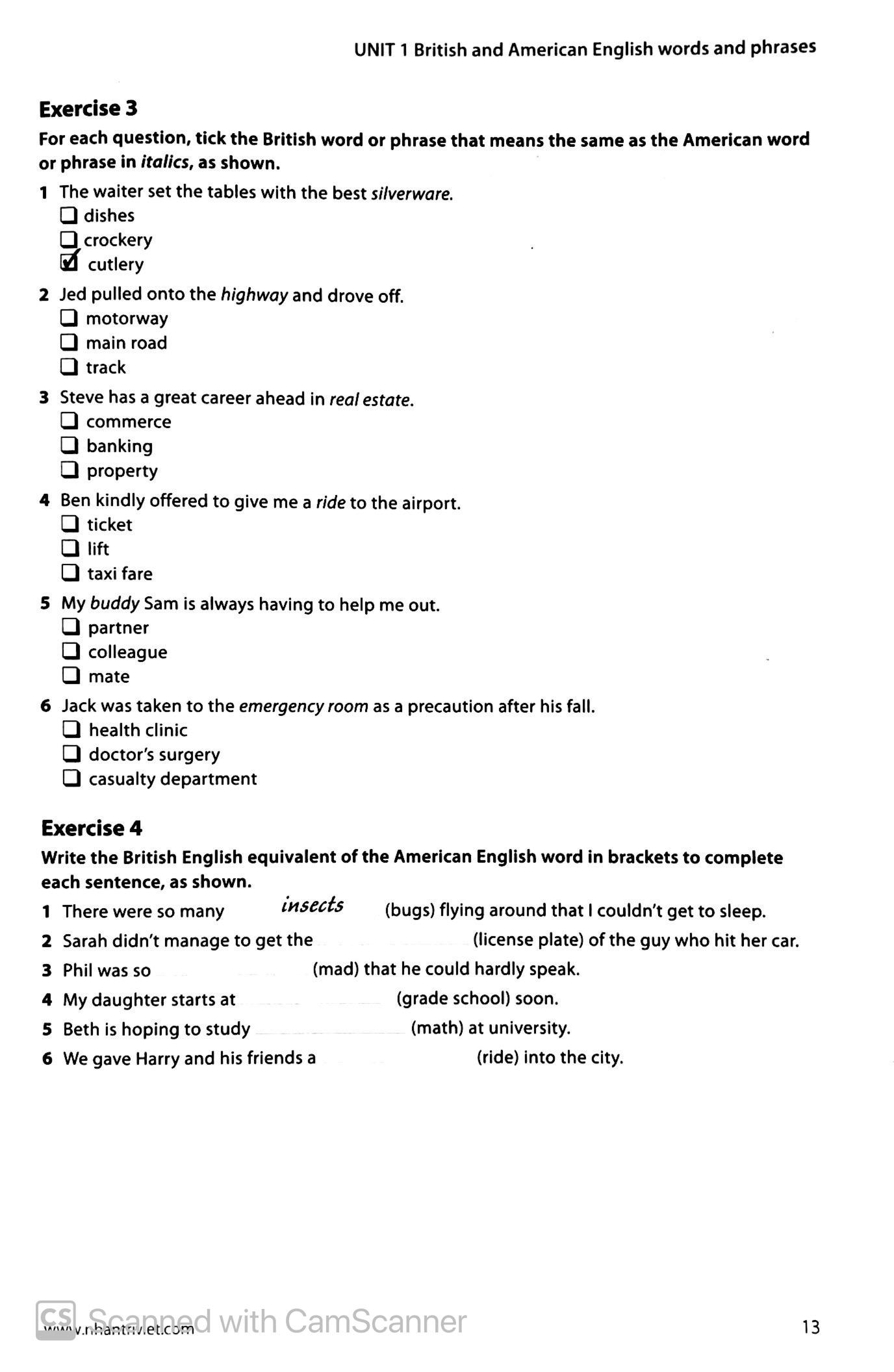 Sách Collins Work On Your Vocabulary - Advanced C1