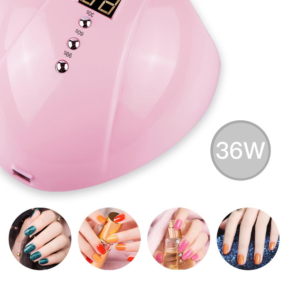 Máy Sấy Móng Tay Sơn gel Hẹn Giờ Cảm Biến Tự Động Dụng Cụ Làm Móng Tay Phụ Kiện