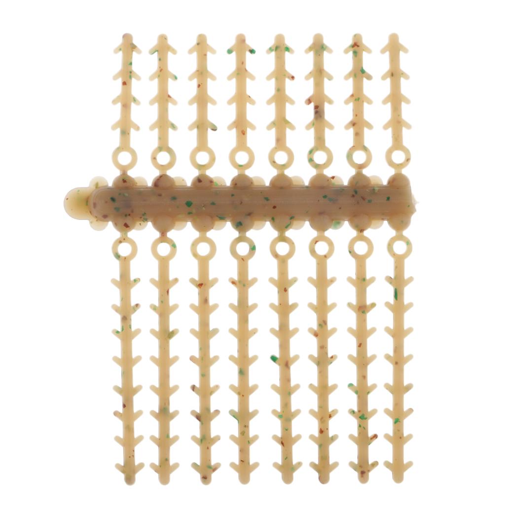 5pcs Carp Fishing Boilie Screw Hair Rig Stops Baits Stopper Terminal Tackle
