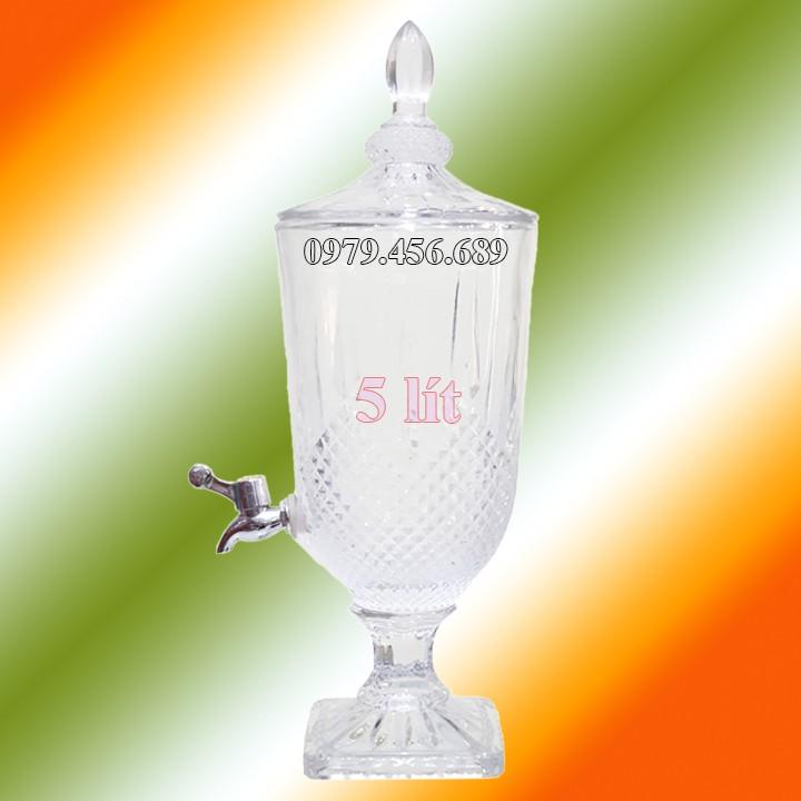 Bình thủy tinh cao cấp  Mẫu 2