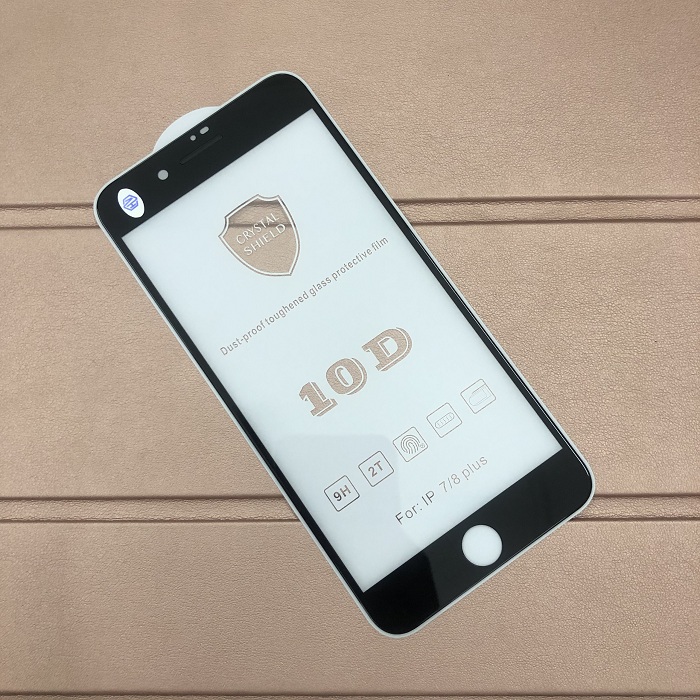 Tấm dán kính cường lực full màn hình 10D dành cho iPhone 8 Plus