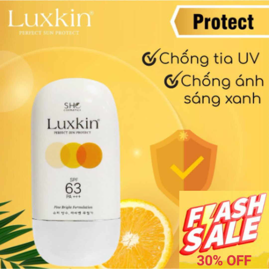 Kem Chống Nắng LUXKIN 50ML, Giúp Bảo Vệ Da Khỏi Các Tia UVA, UVB - Sản phẩm của đông dược bà Vân