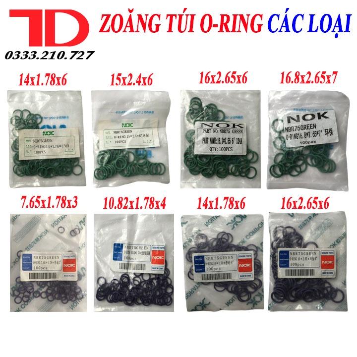 Zoăng Túi O-Ring Các Loại