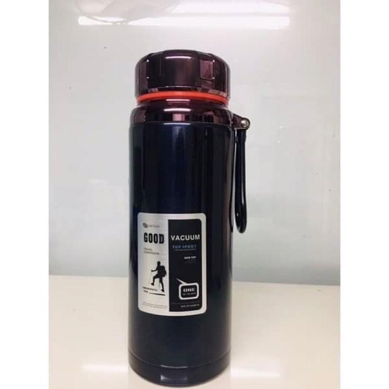 Bình giữ nhiệt cao cấp inox 304 GOOD 1500ml, giữ nóng lạnh cực tốt, nắp titan đươc TẶNG kèm cây cọ bình