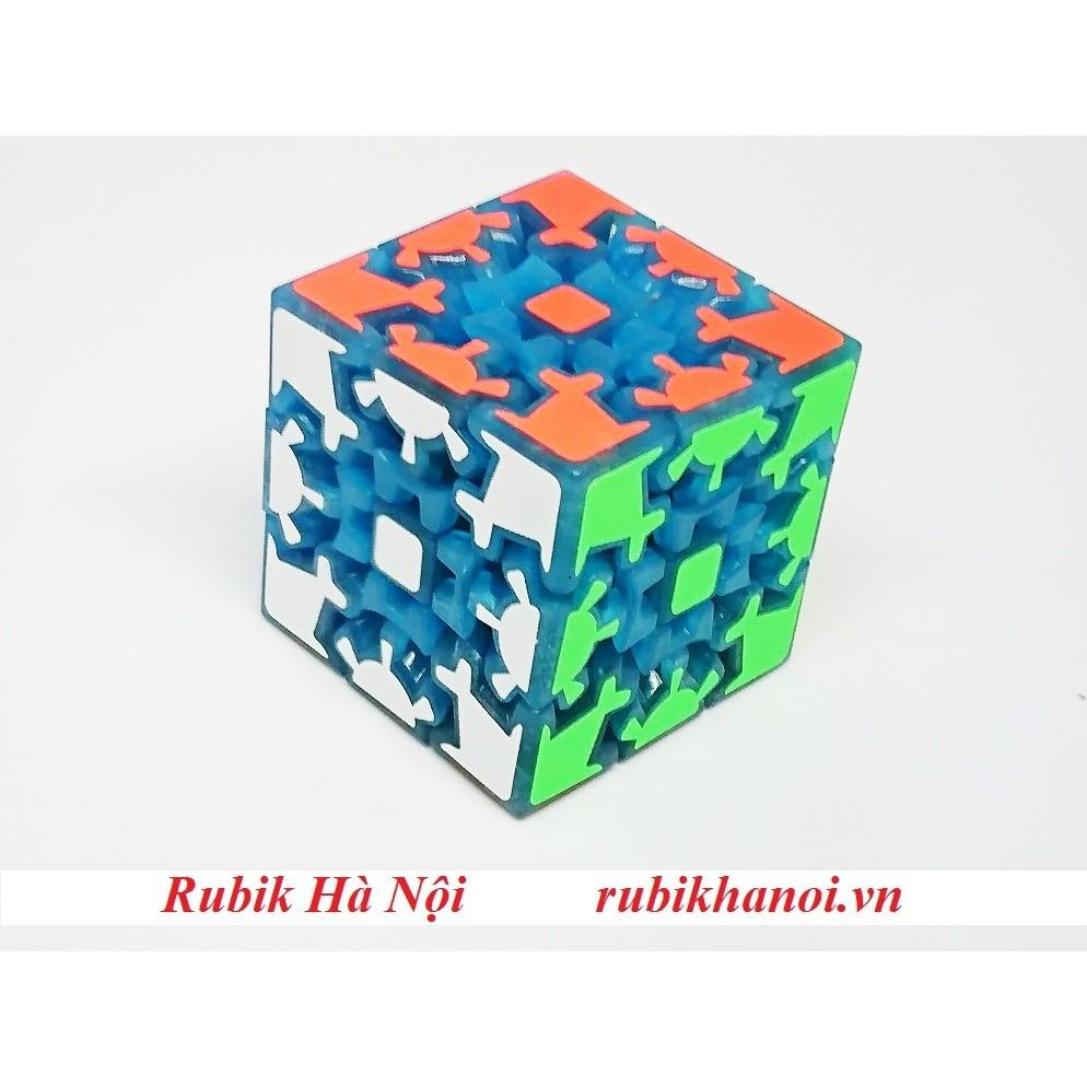 Rubik Gear 2x2x2 Trắng/Dạ Quang Xanh