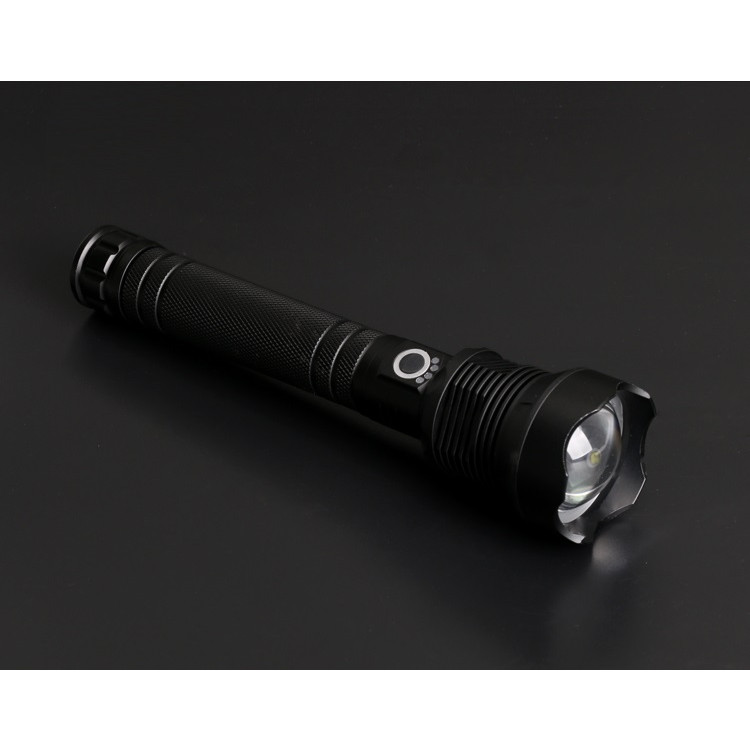 Đèn pin siêu sáng chống nước Cree XHP70 tay cầm chắc chắn ( Tặng kèm 01 đèn pin sạc bóp cơ tay màu ngẫu nhiên )