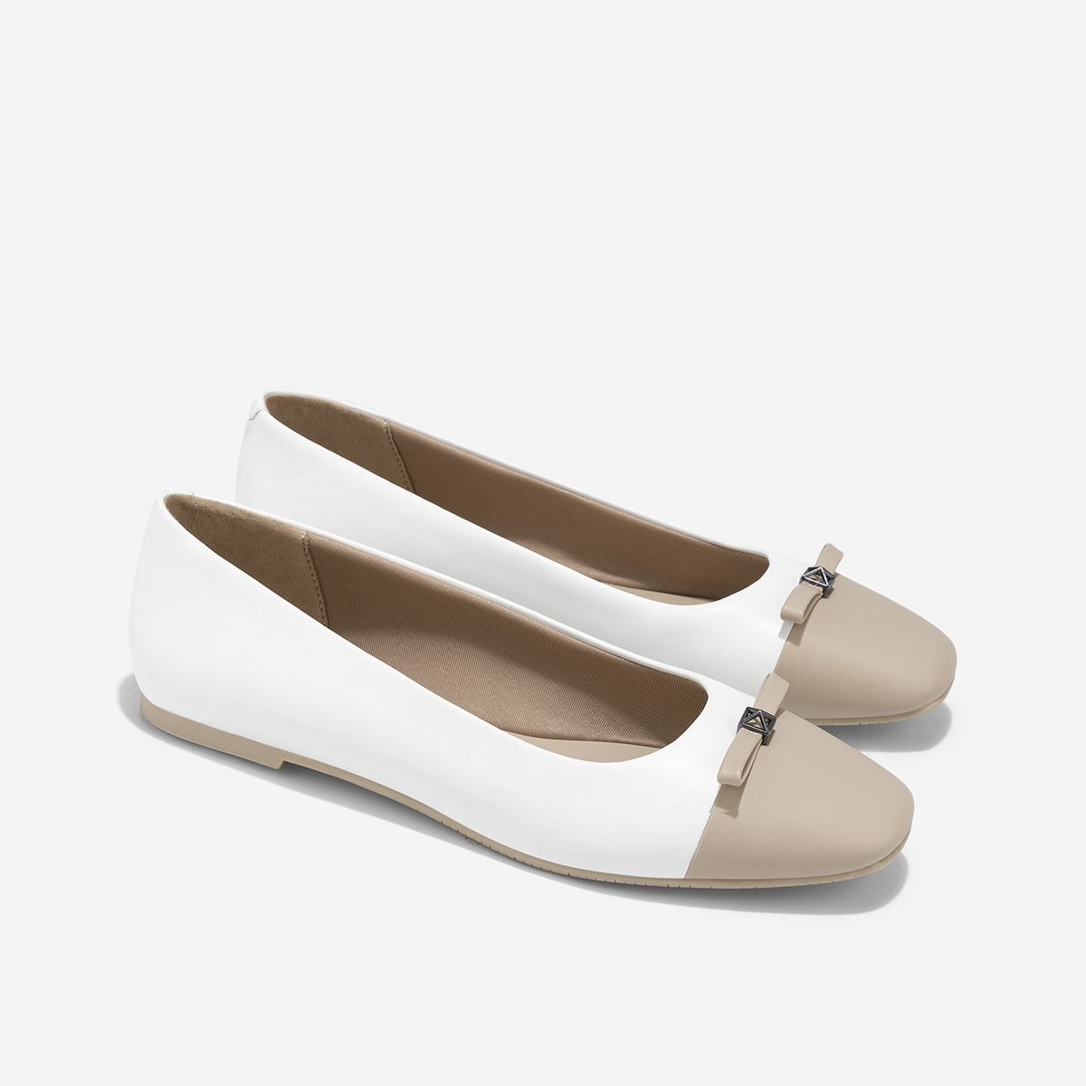 Vascara Giày Búp Bê Đính Nơ Trang Trí - GBB 0436