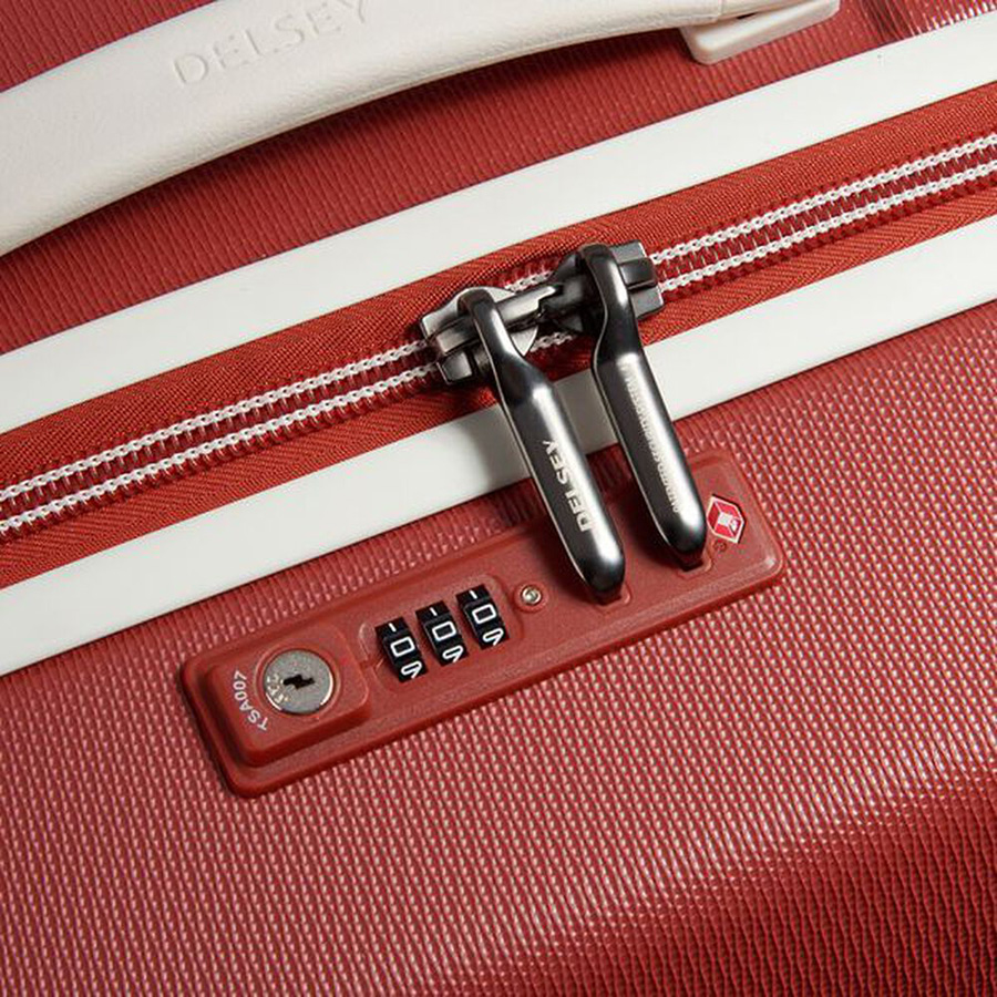 Vali kéo Chatelet Air 2.0 Roland Garros DELSEY - PHÁP : Phiên bản giới hạn vinh danh giải tennis nổi tiếng Roland Garros Thiết kế thể hiện sự tinh tế và sang trọng Khóa kéo đôi SECURITECH chống rạch trộm