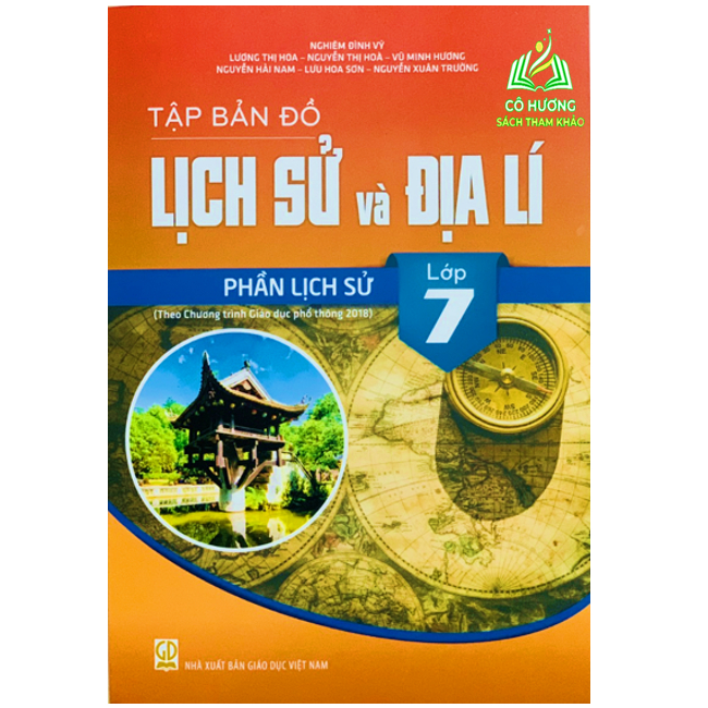 Sách - Combo Tập bản đồ Lịch sử và Địa lí lớp 7 - Phần Địa lí + Lịch Sử lớp 7