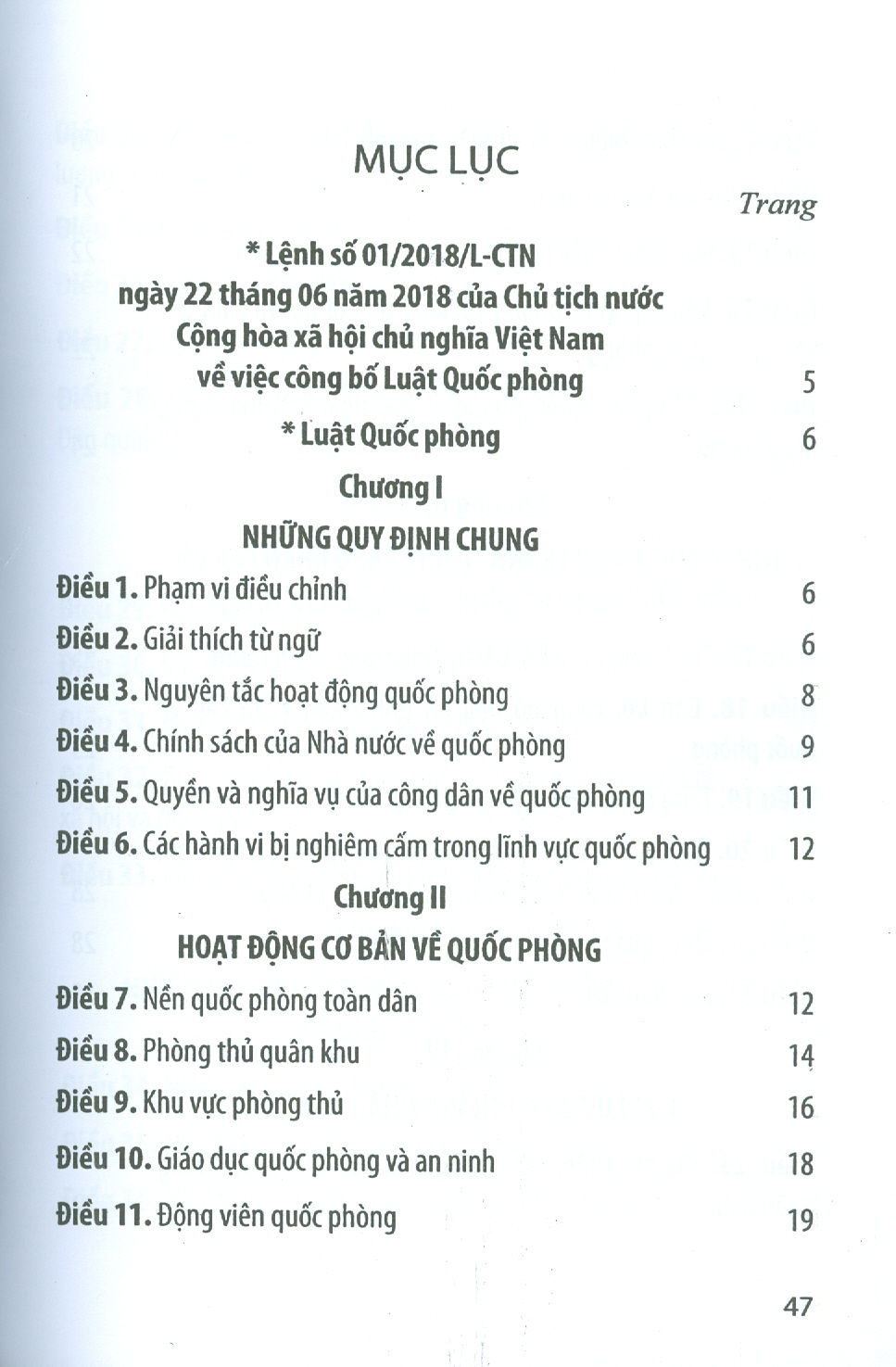 Luật Quốc Phòng