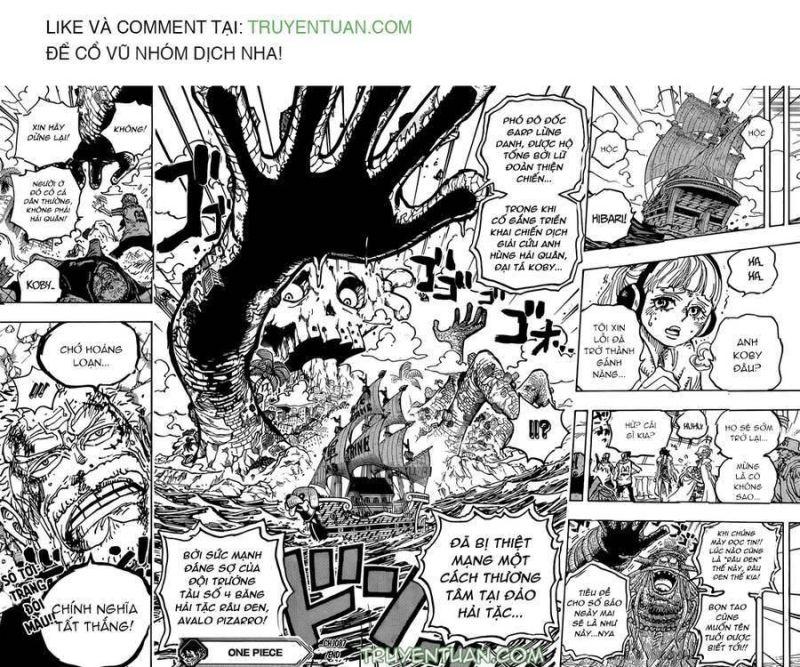 đảo hải tặc - one piece chapter 1087 14