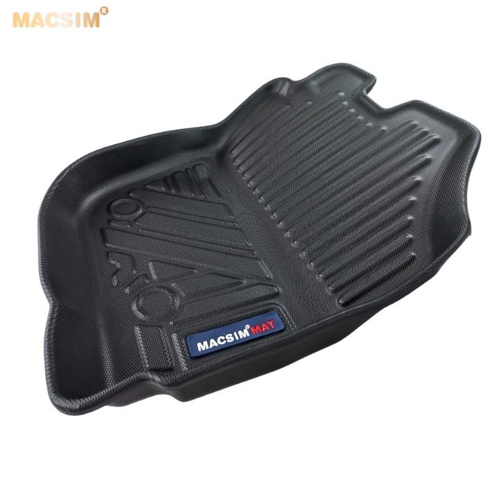 Thảm lót sàn xe ô tô Honda HRV 2018-2022 qd Nhãn hiệu Macsim chất liệu nhựa TPV cao cấp