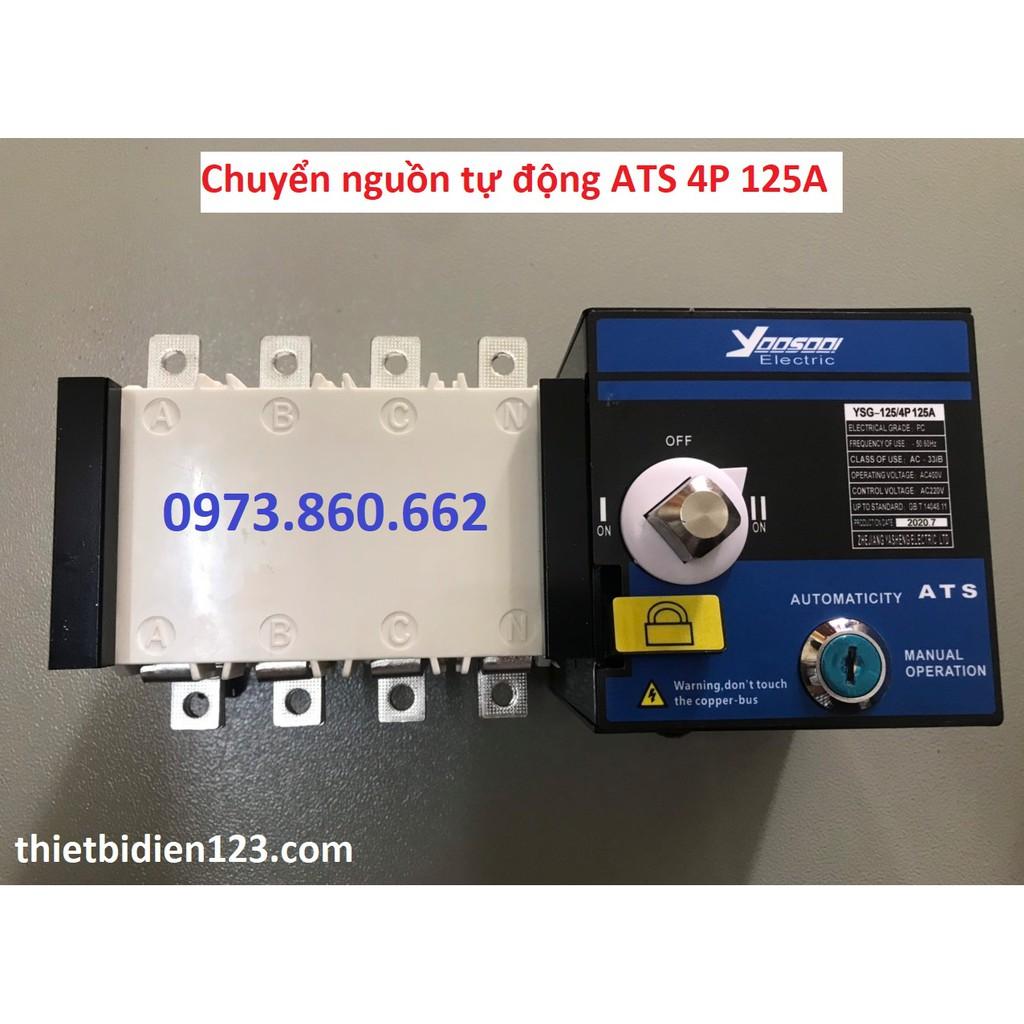 Bộ chuyển nguồn tự động ATS 4P 125A, 4P 160A - chuyển nguồn tự động cho nguồn 3 pha