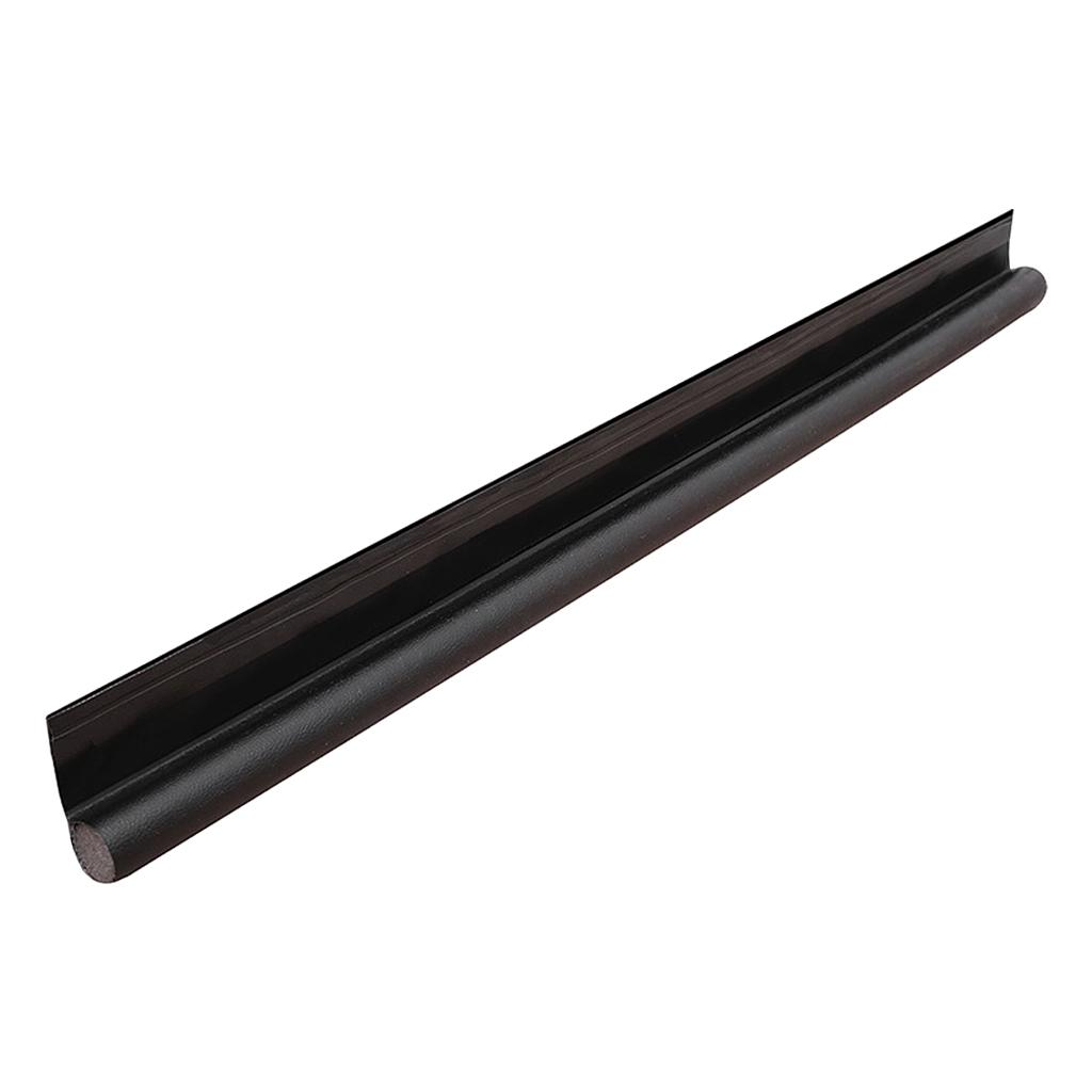 2xDoor Draft Stopper Door Draft Blocker Strong Adhesive 38" Length Black