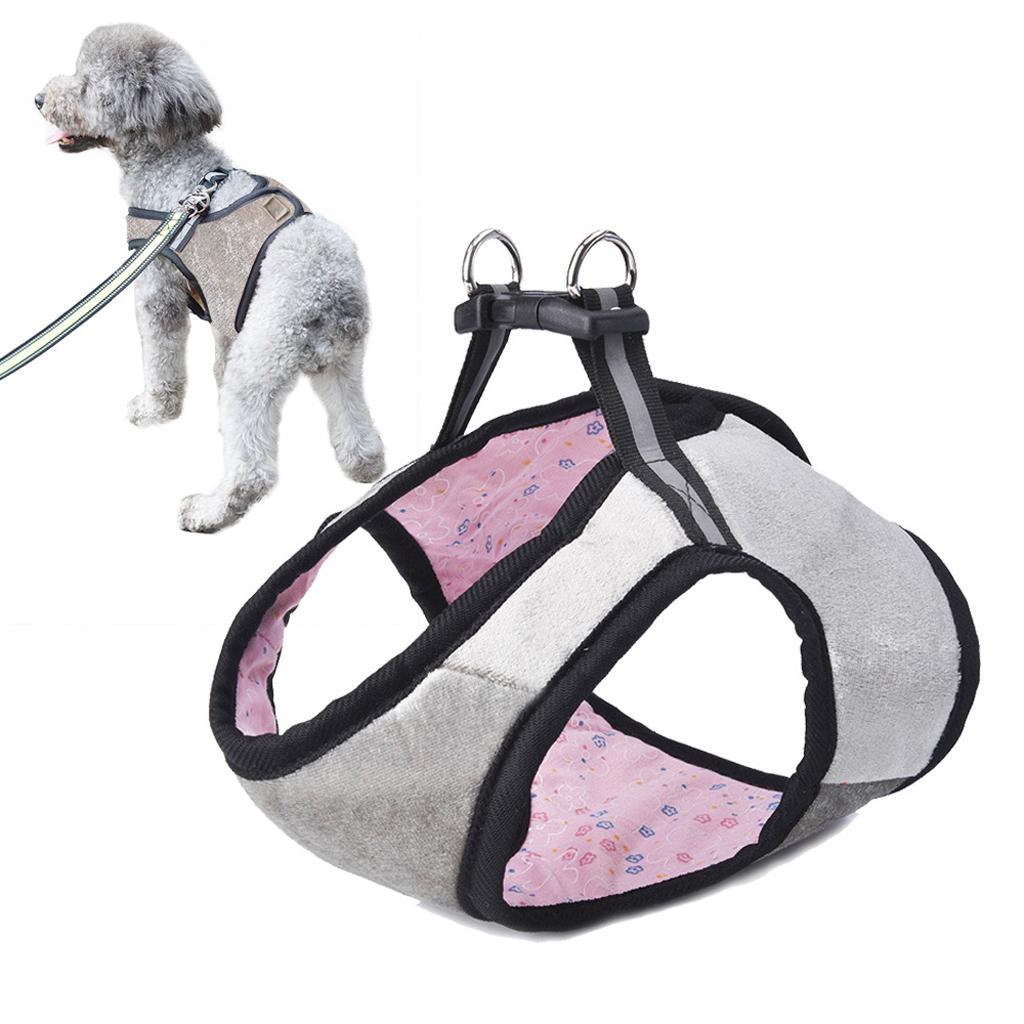 Pet Dog Adjustable Outdoor Training Harness Vest for Pet Outdoor Wear