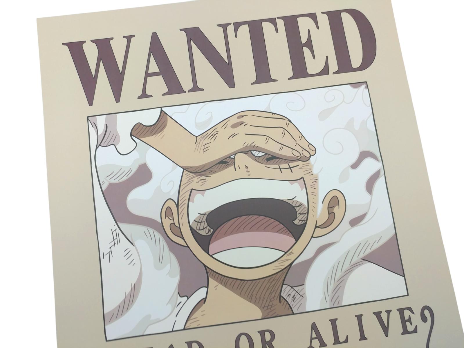Poster One Piece V2 - Lệnh Truy Nã Luffy - TeenBox
