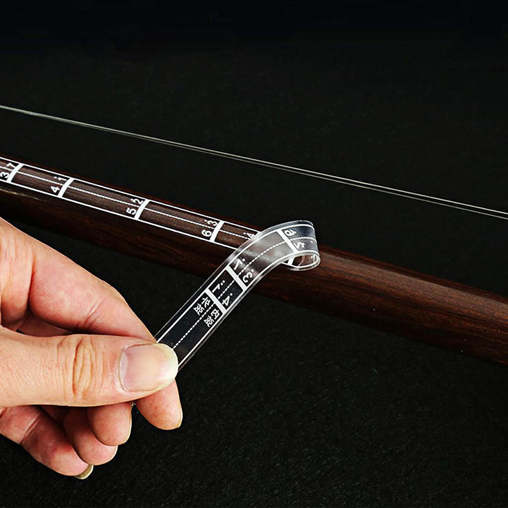 1PC Erhu Note Position Chart Sticker Music Instrument Parts